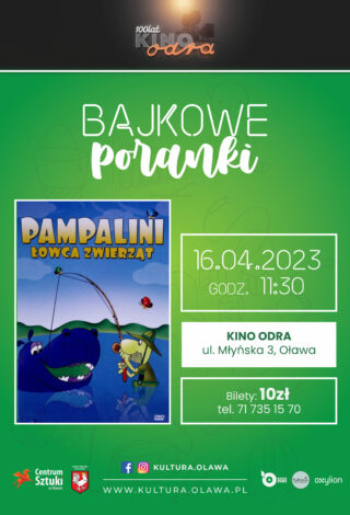 bajkowe poranki - pampalini łowca zwierząt