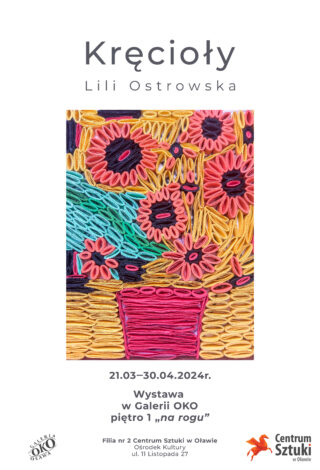 Plakat wystawy Kręcioły