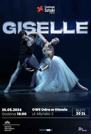 plakat baletu - Giselle