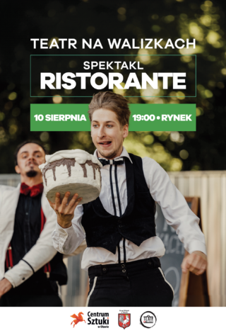 plakat spektaklu - ristorante