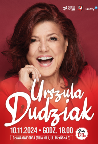 Plakat koncertu Urszuli Dudziak